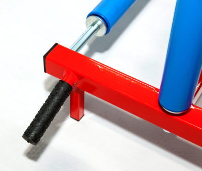 Rozwijak Nr 22 Max- uniwersalny rolkowy do rur HDPE, PE, PERT, PEX.