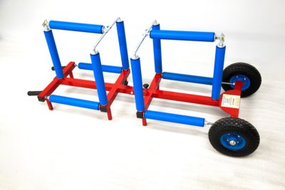 Rozwijak Nr 22 Max- uniwersalny rolkowy do rur HDPE, PE, PERT, PEX.